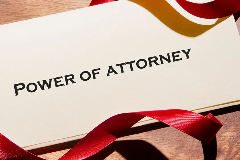 power of attorney for personal injury